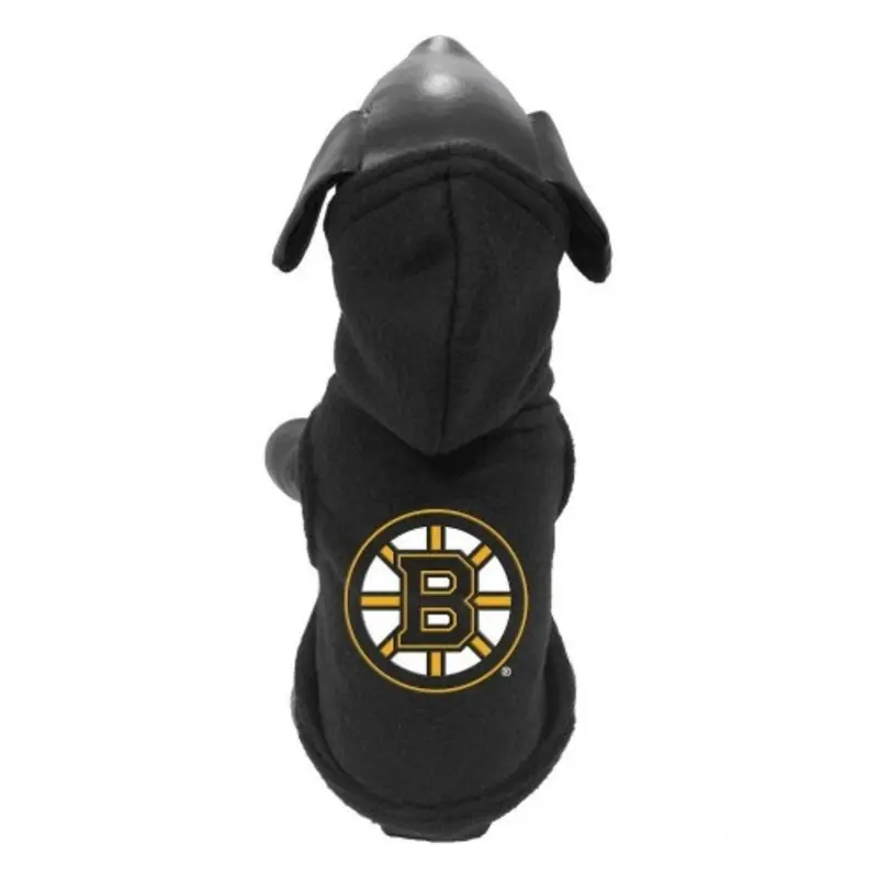 Boston Bruins Polar Fleece Pet Dog Hoodie