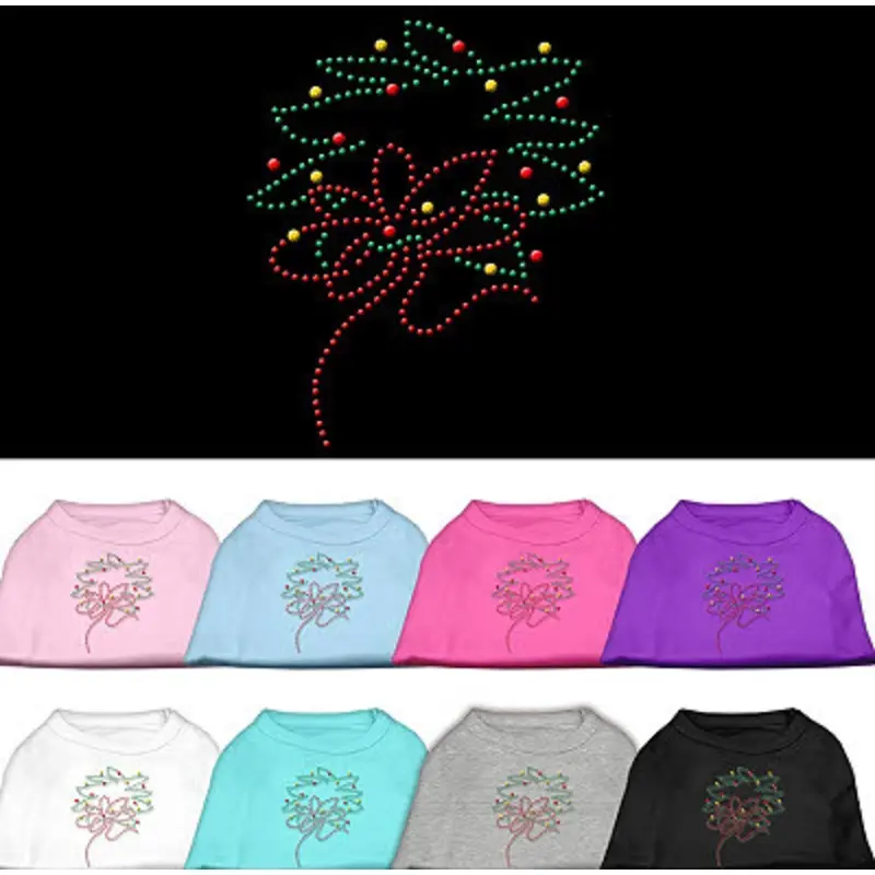 Christmas Wreath Dog Tank