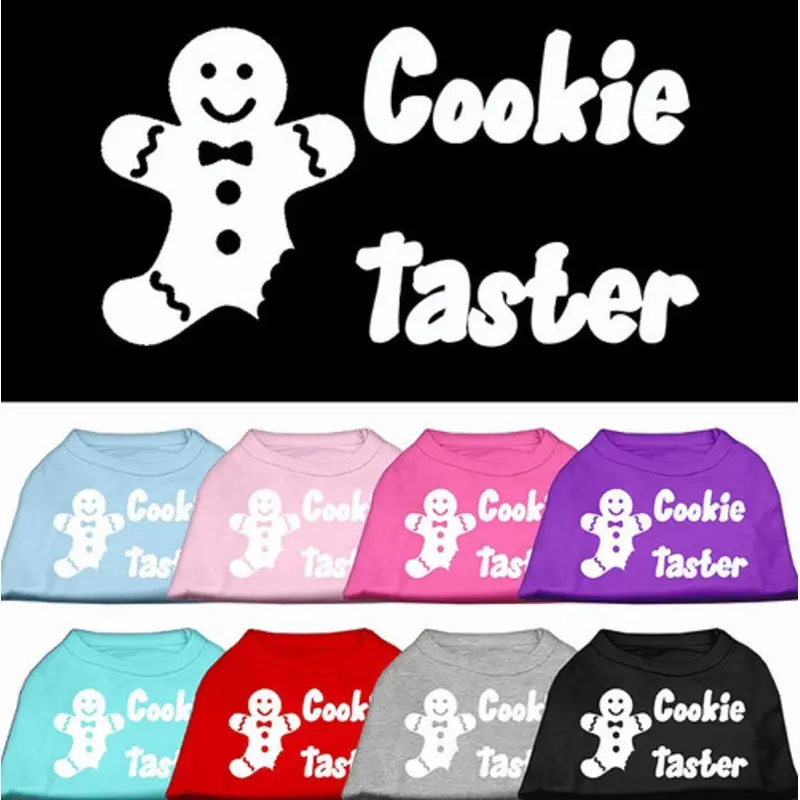 Cookie Taster Dog Tee Shirt