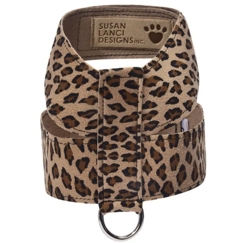 Cheetah Plain Dog Tinkie Harnesses by Susan Lanci - In Stock