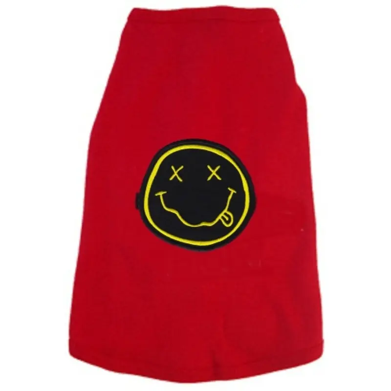The Band Nirvana Dog Tee - Smiley Face Non-Return/Exchangeable