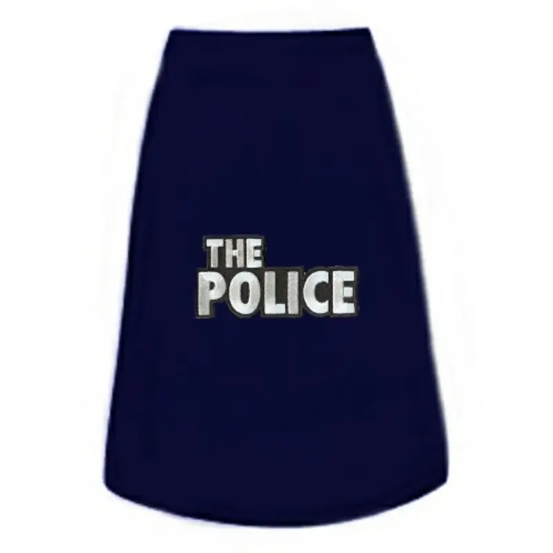 The Band The Police Logo Dog Tees Non-Return/Exchangeable