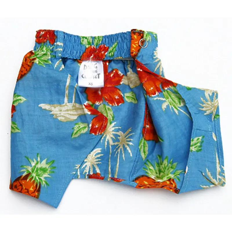 Dog Board Shorts - Lahaina Hawaiian XS