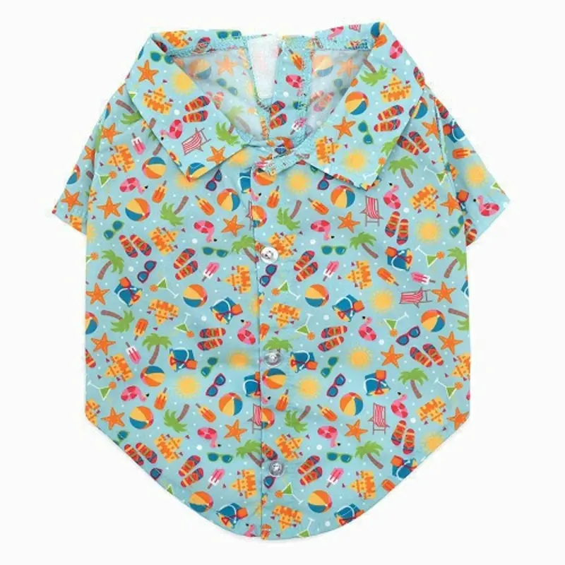 Lifes a Beach Pet Dog Shirt - Small - Big Dog
