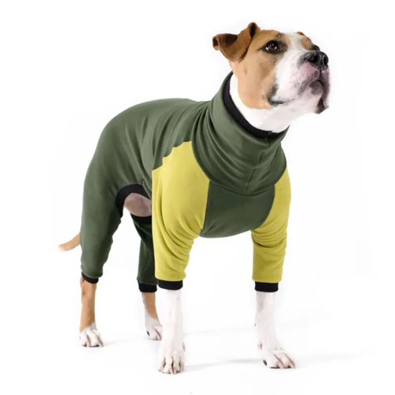 Pet Dog Onesie / Pajama - Hunter/Avocado