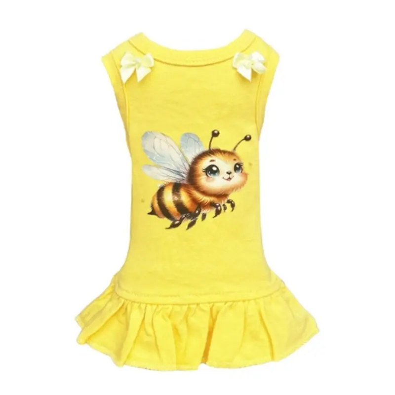Queen Bee Dog Dress XXS