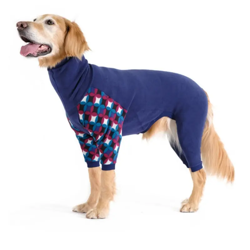 Pet Dog Onesie / Pajama - Navy/Winter Mod