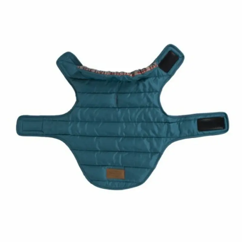 Pendleton Pet Puffer Coat Pilot Rock- Teal - Small - Big Dog