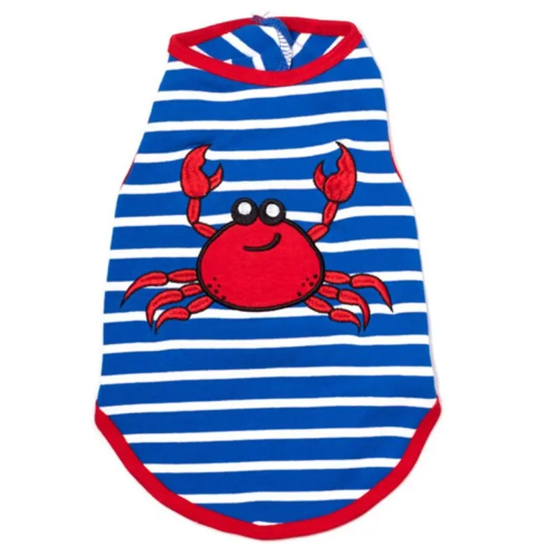 Red Crab Pet Dog T-Shirt - Small - Big Dog