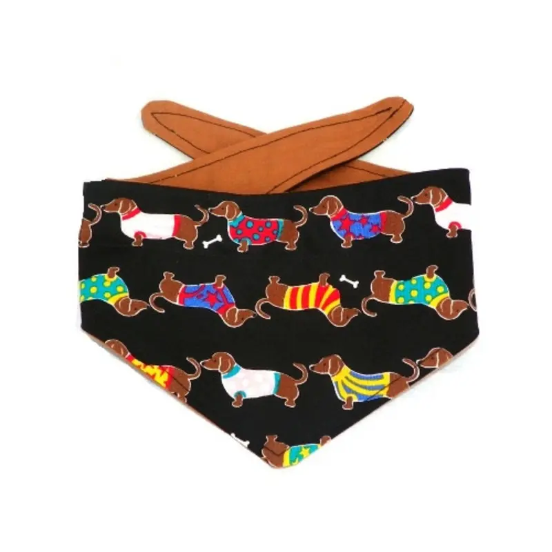 Bandana - Colorful Doxies X-Small