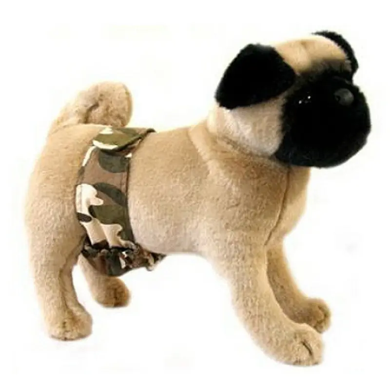 Camo P-Pocket Dog Belly Band XXS