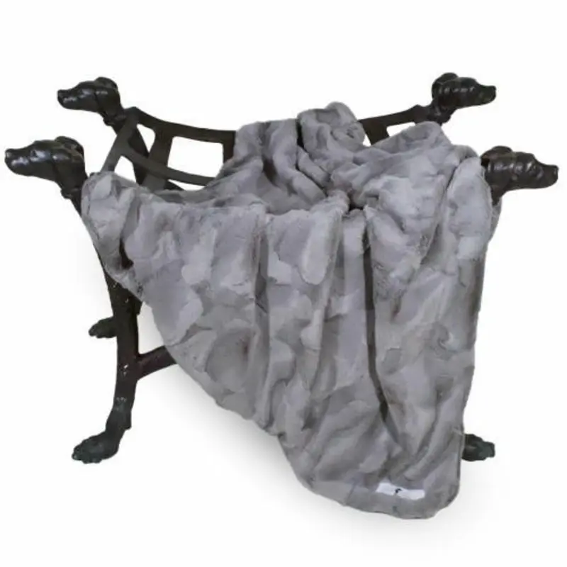 Designer Luxe Pet Dog Blanket or Throw - Taupe