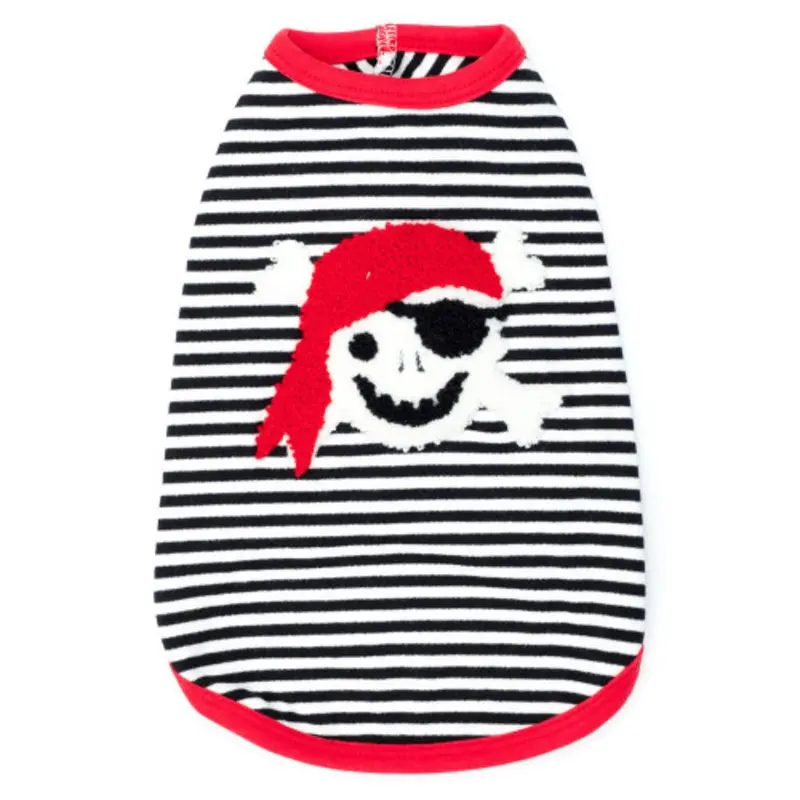 Pirate Pet Dog T-Shirt - Small - Big Dog XXS