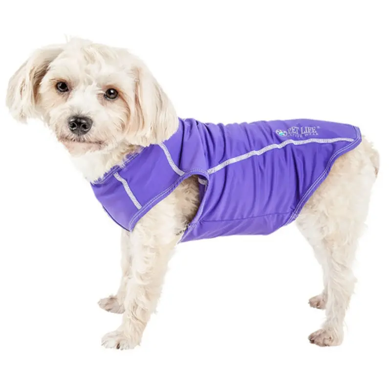 Racerbark 4-Way Stretch Performance Dog Tank - Lavender XS