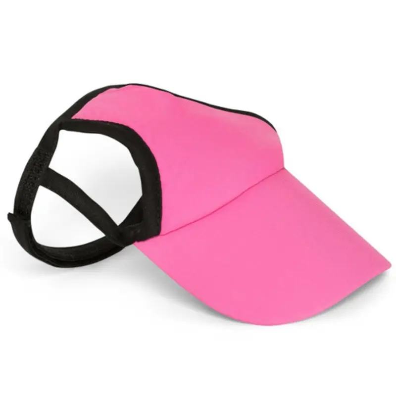 Pretty Pink Sun Protective Dog Visor Hats