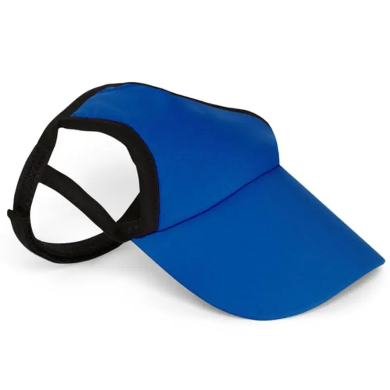 Royal Blue Sun Protective Dog Visor Hats