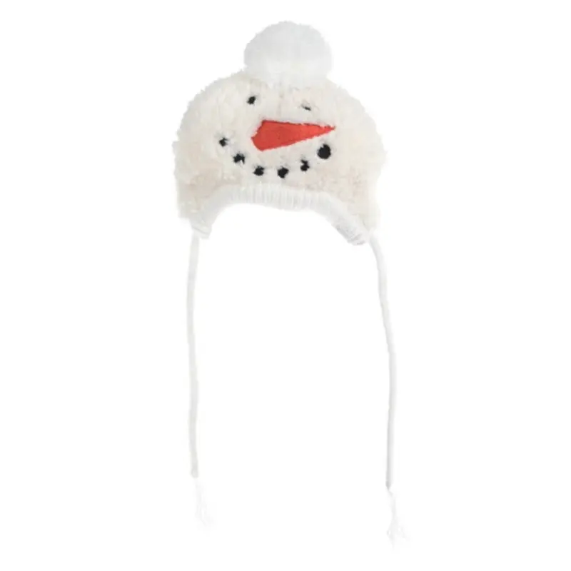 Snowman Pet Dog Hat XS