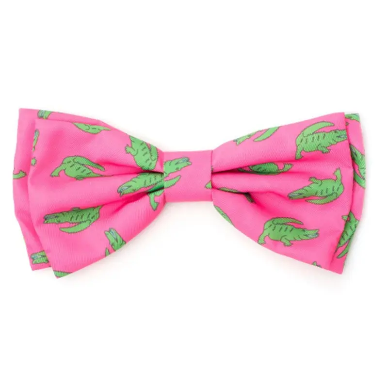 Al the Gator Pet Dog Bow Tie Small