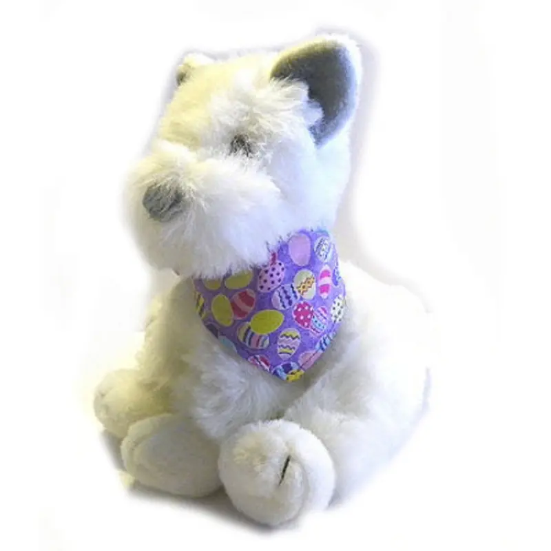 Easter Bandana - Lavender Easter Eggs XS, LAST ONE