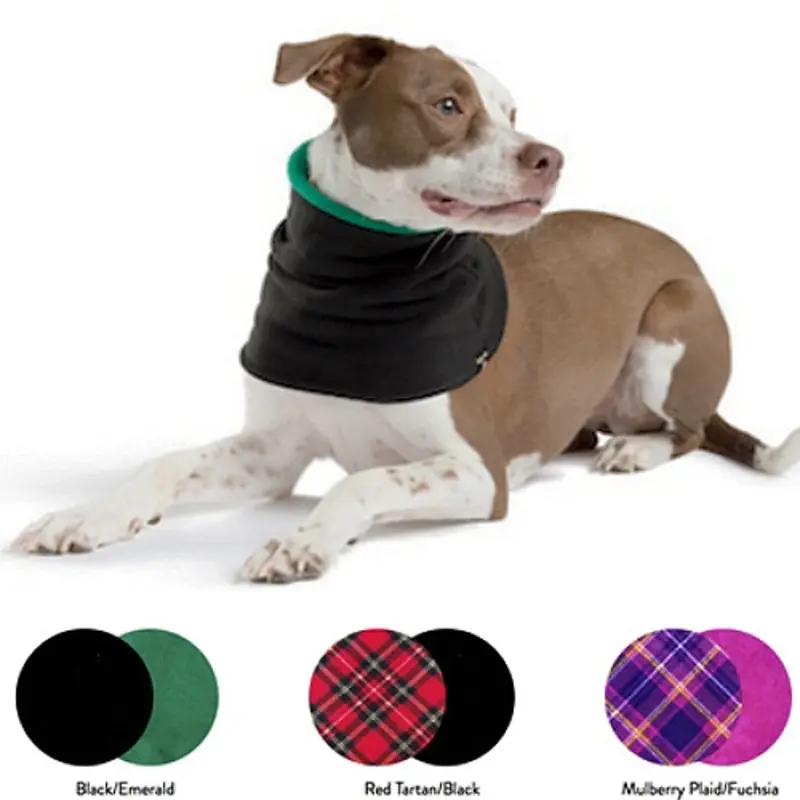 Gold Paw Dog Fleece Snood Small