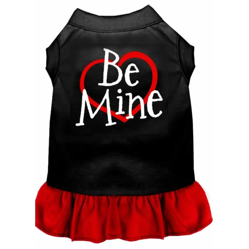 Be Mine Screen Print Dog Dress -More Colors
