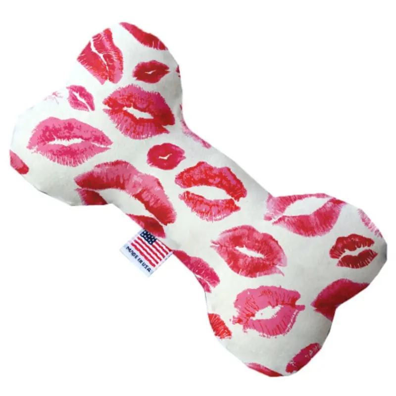 Bone Dog Toy - Smooches, 3 Sizes 6" Plush