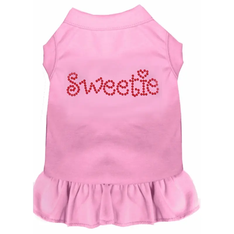 Sweetie Rhinestone Dog Dress - More Colors