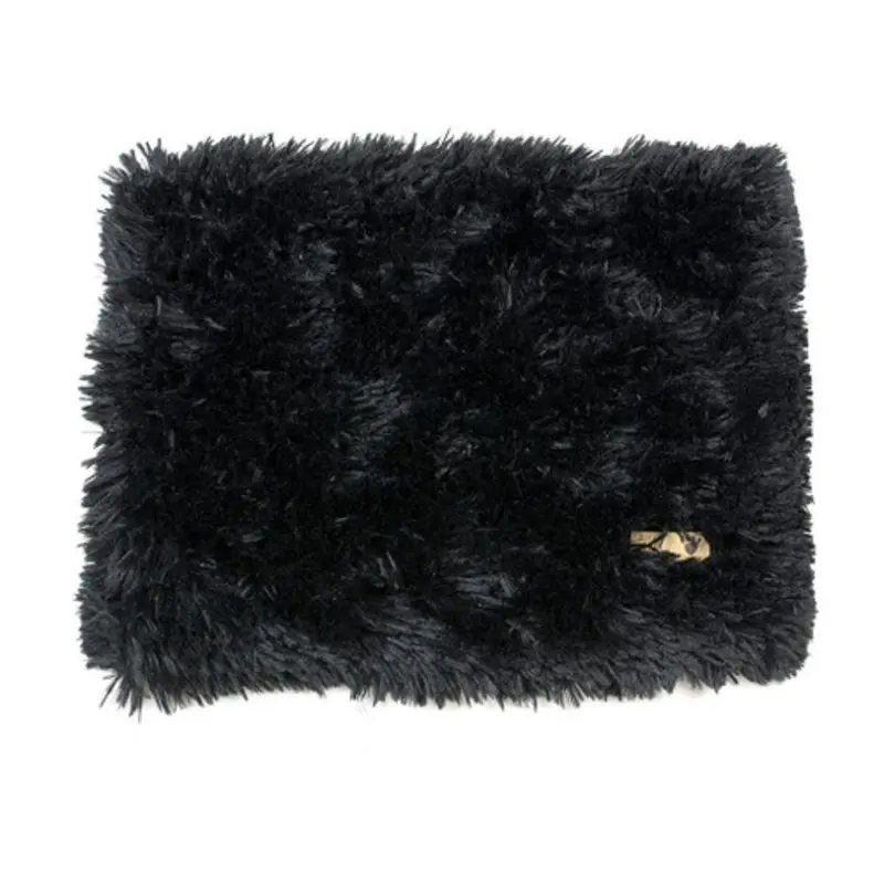 Black Plush Shag Dog Blankets - Susan Lanci Oversize/Bulky Shipping