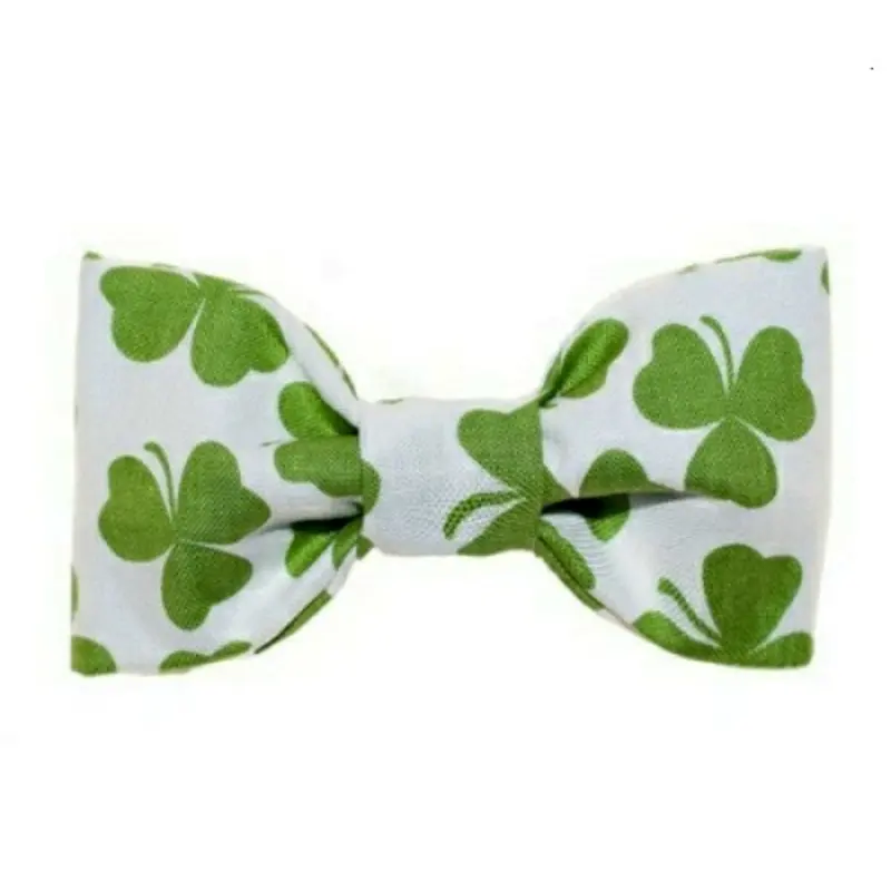 Shamrocks Dog Bow Tie Small