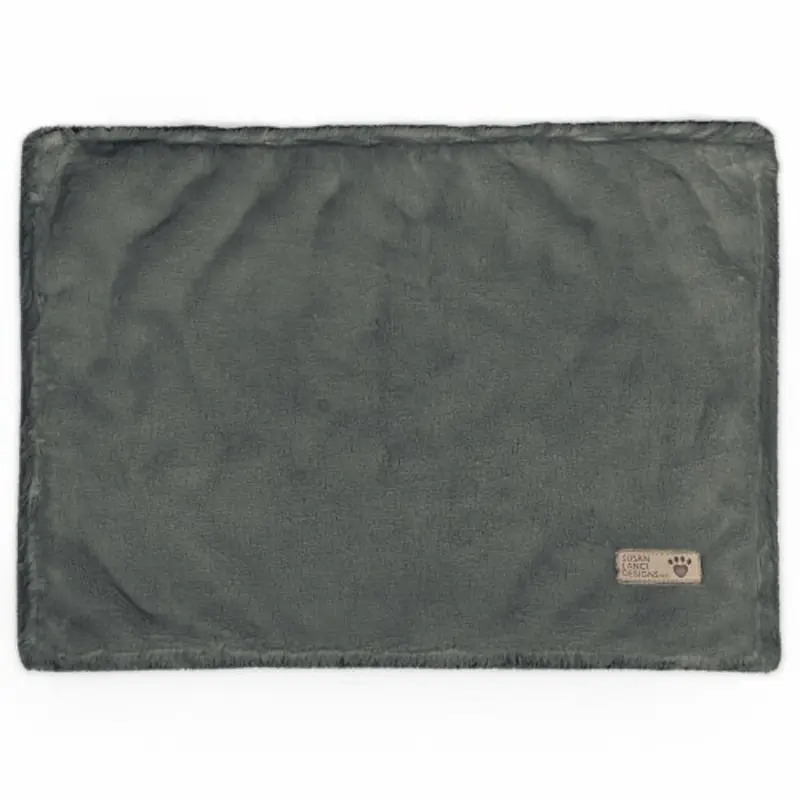 Charcoal Spa Dog Blanket - Susan Lanci Oversize/Bulky Shipping