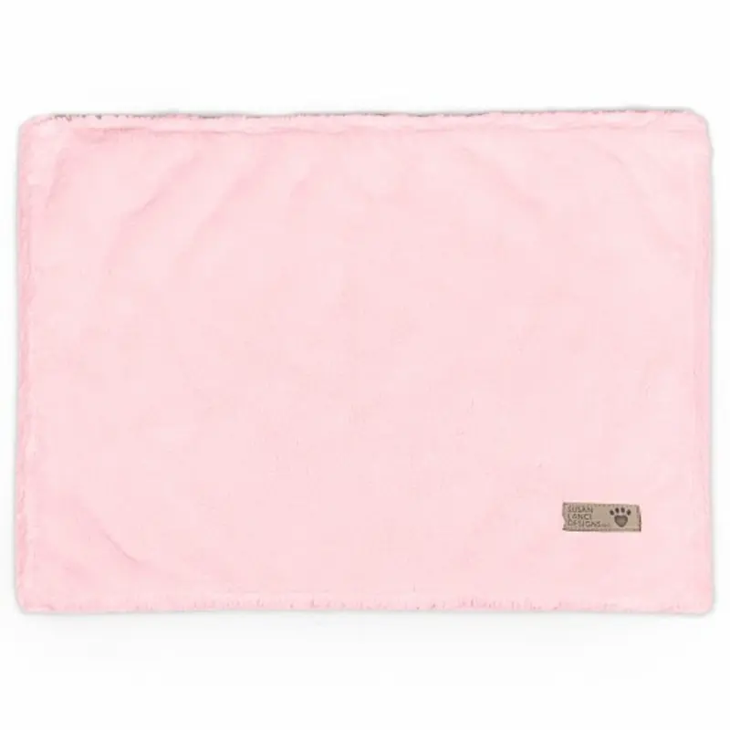 Puppy Pink Spa Dog Blanket - Susan Lanci Oversize/Bulky Shipping