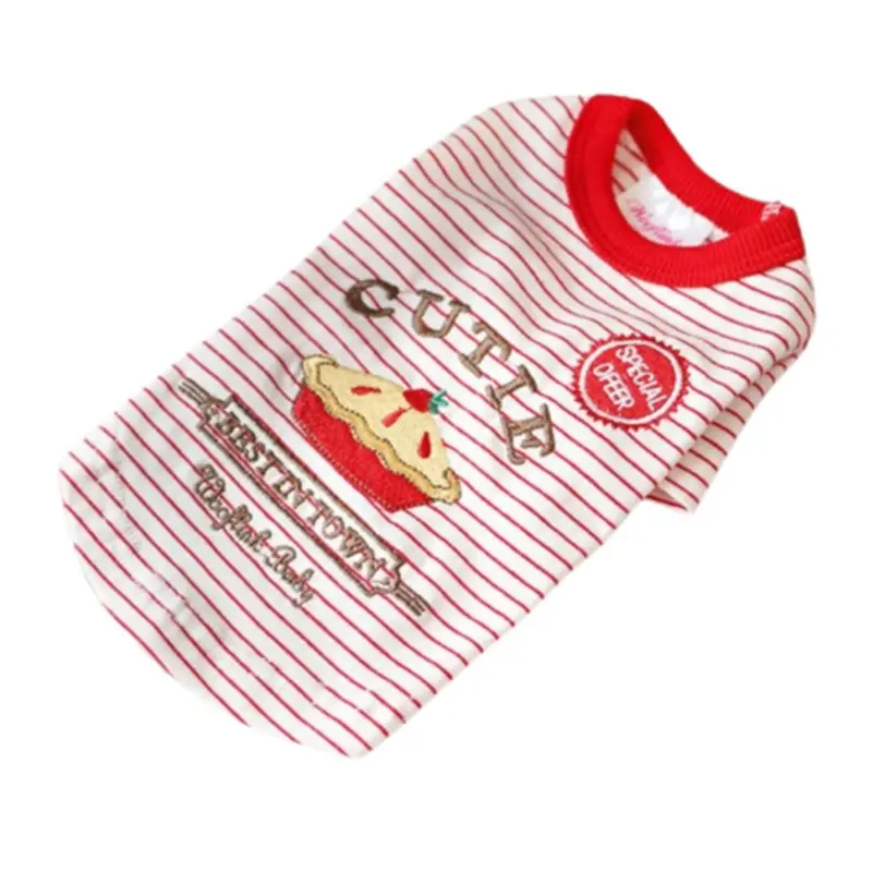 Wooflink Cutie Pie Dog Tank - Red 1
