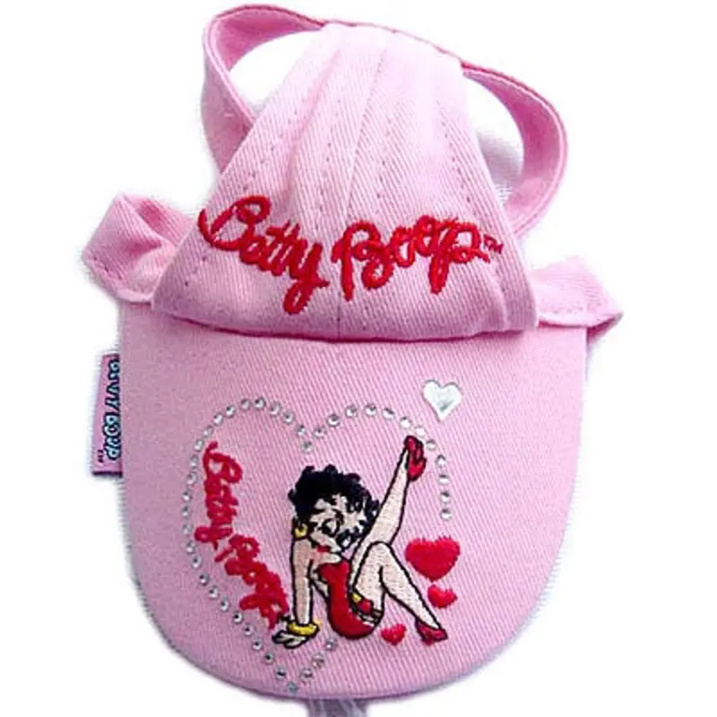 Betty Boop Pink Dog Cap