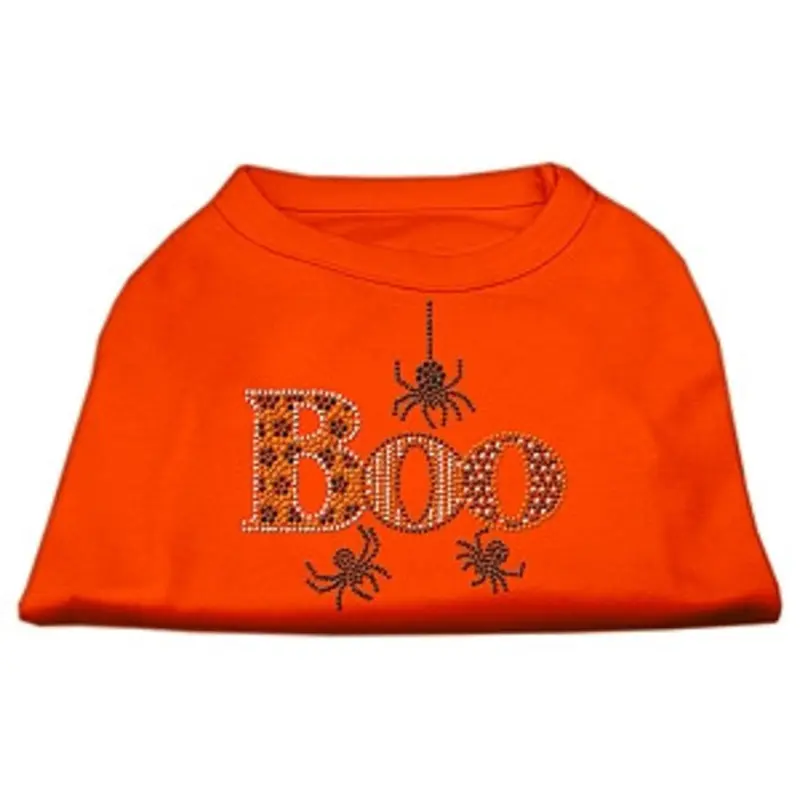 Boo Rhinestone Halloween Dog Tank - XS to Large Dog Sizes