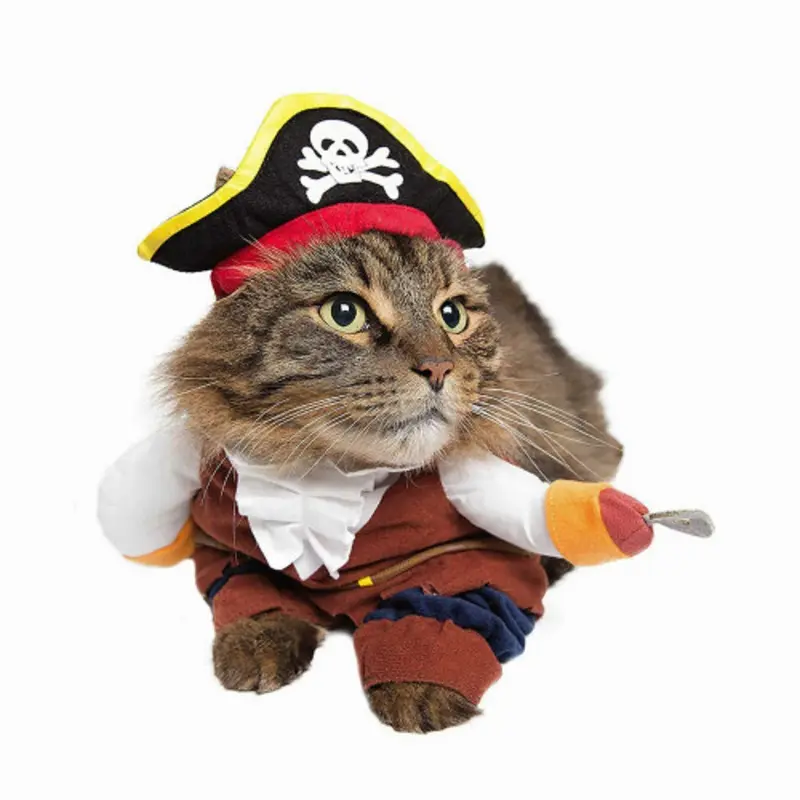 Pirate Cat Costume One Size