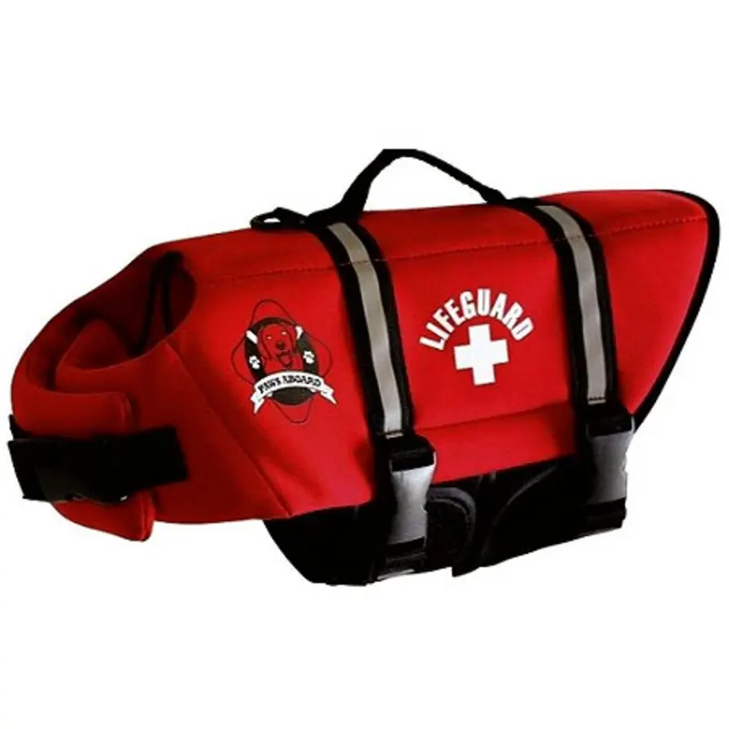 Red Neoprene Pet Life Vest X-Small