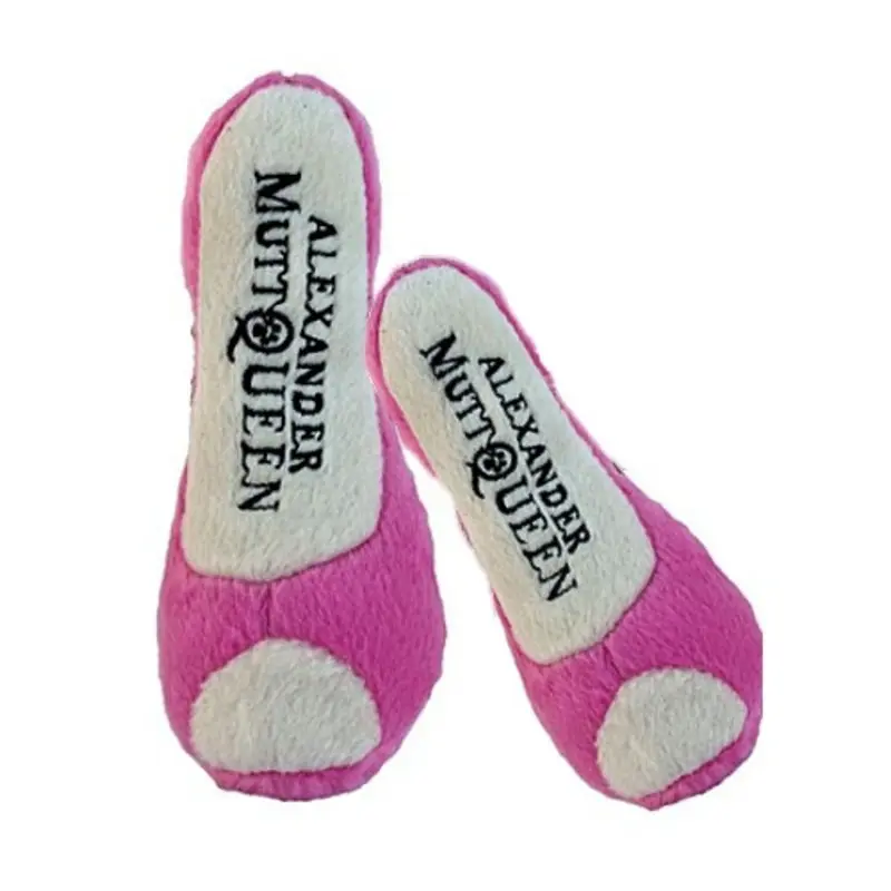 Alexander Muttqueen Pink Shoe Dog Toy Small