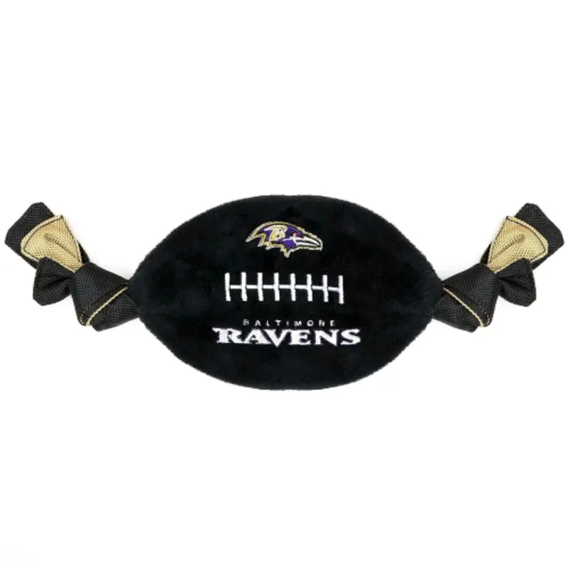 Baltimore Ravens Flattie Crinkle Football One Size Only