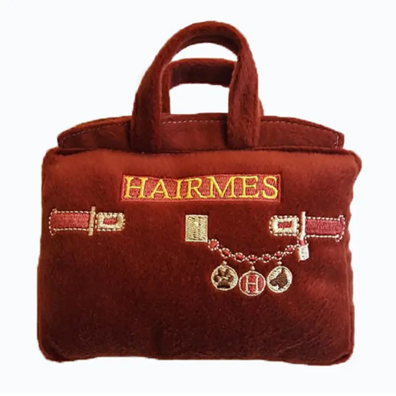 Hairmes Handbag Plush Dog Toy One Size