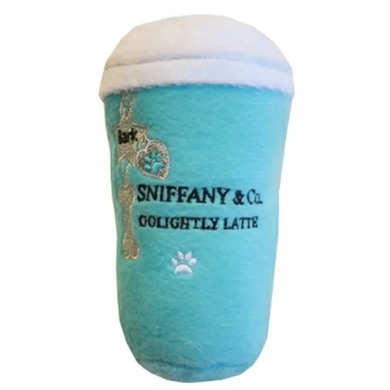 Sniffany & Co. "GoLightly Latte" Plush Dog Toy One Size