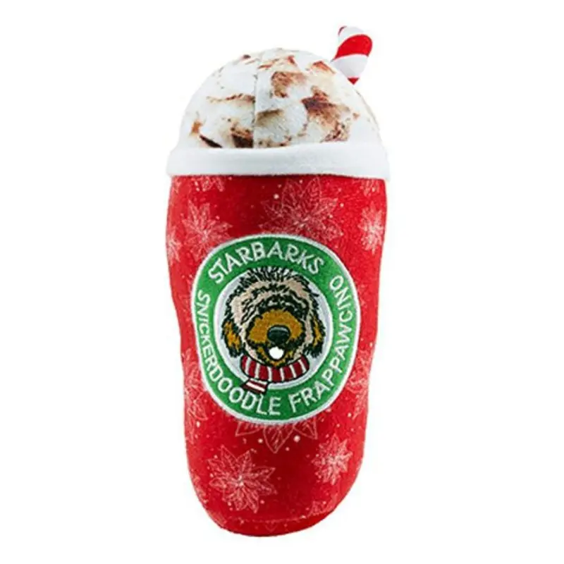 Starbarks Snickerdoodle Frappawcino Plush Dog Toy One Size