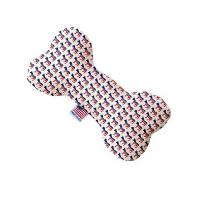 Democrat Bone or Bone or Heart Dog Toy