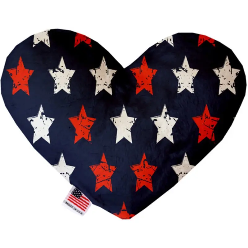 Graffiti Stars Bone or Heart Dog Toy, More Sizes