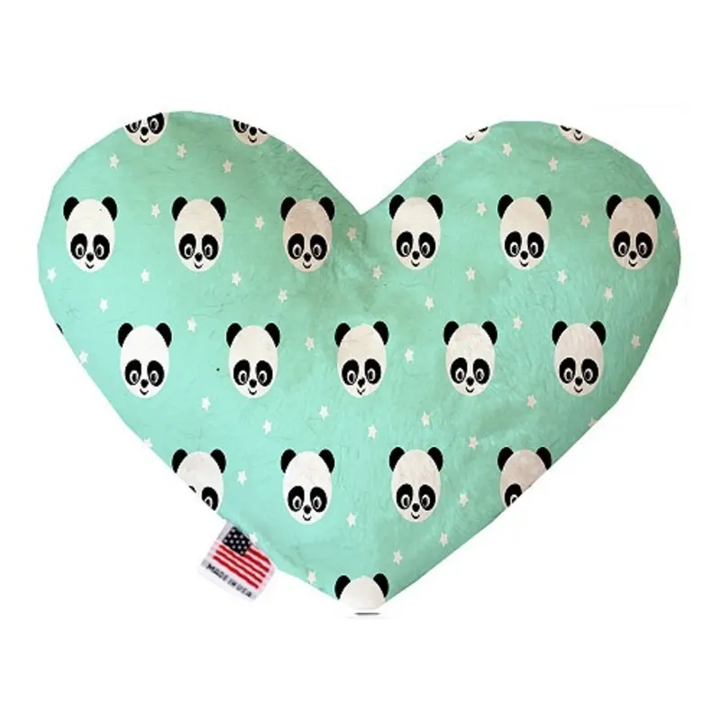 Happy Pandas Bone or Heart Dog Toy, More Sizes