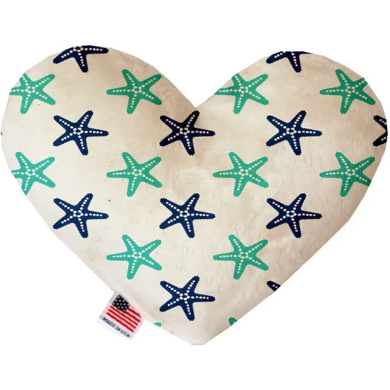 Starfish Bone or Heart Dog Toy, More Sizes