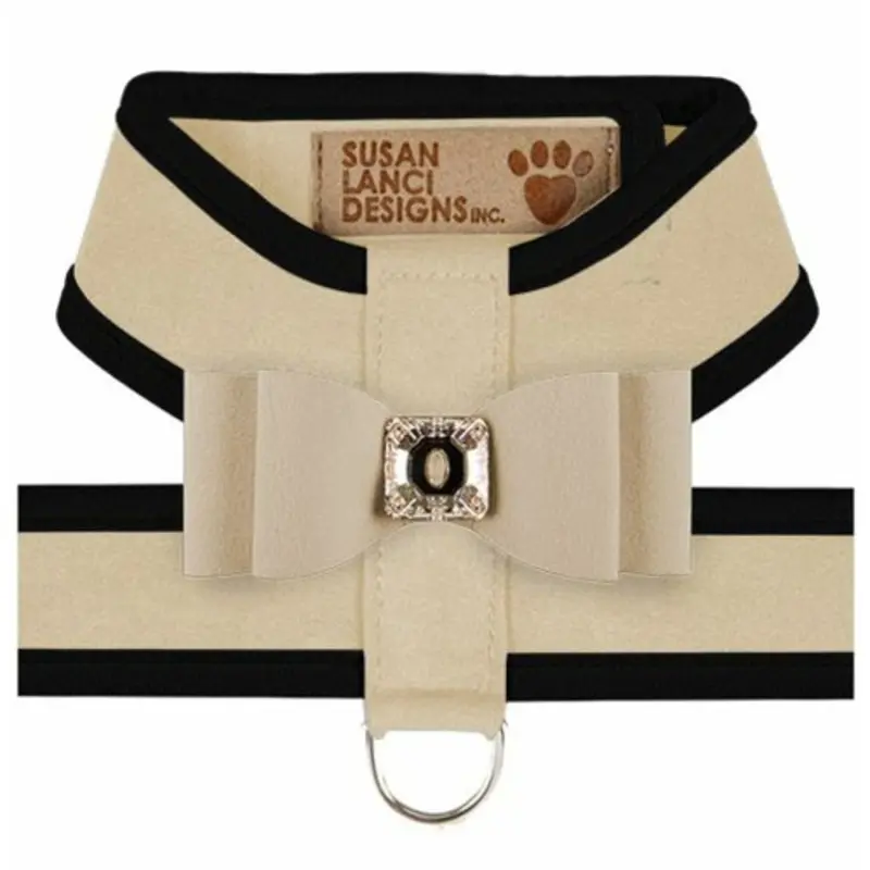 Big Bow Tinkie Harnesses - Doe / Black Trim & Bow