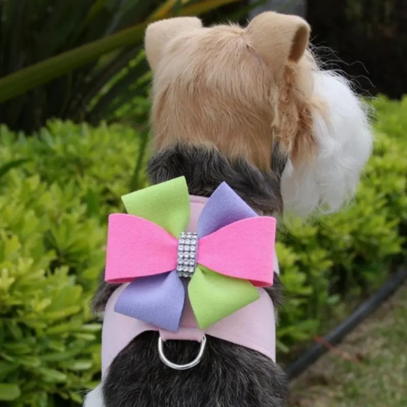 Madison Bow Tinkie Dog Harness