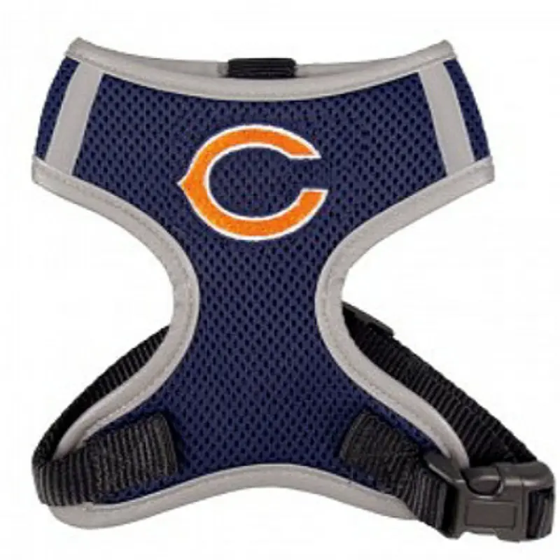 NFL Chicago Bears Dog Mesh Harness - Big Dog Sizes Too! Small