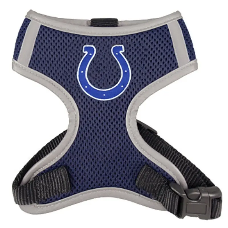 NFL Indianapolis Colts Dog Mesh Harness Small