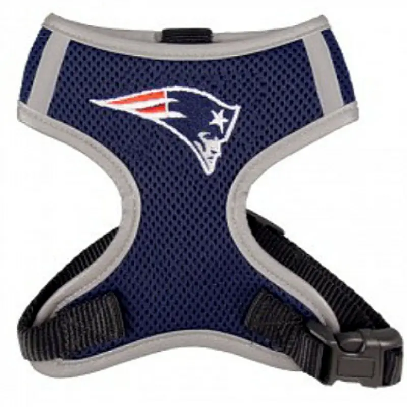 NFL New England Patriots Dog Mesh Harness Small